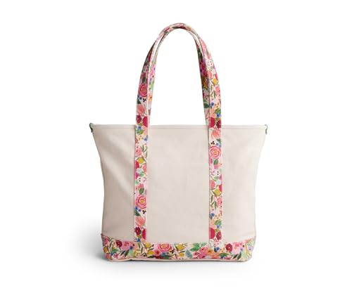 RIFLE PAPER CO. Canvas Carry All for Beach, Gym, Travel and More, Shoulder Bag for Women, 10" Handle Drop Length2