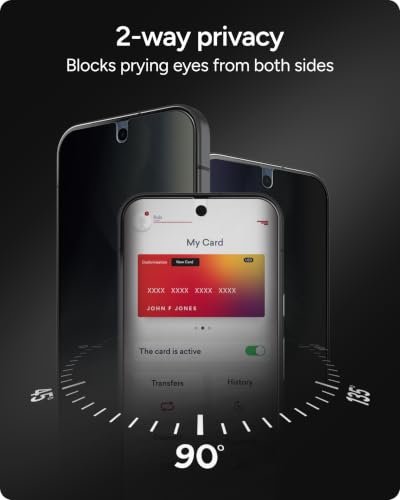 Image of ZAGG Glass Elite Privacy Google Pixel 11 / Pixel 11 Pro Screen Protector