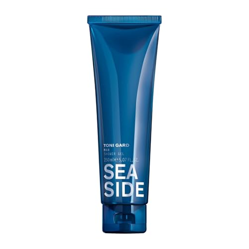 Toni Gard SEA SIDE MAN Duschgel 150 ml - Roter Pfeffer Grapefruit Mandarine Lavendel Salbei Maritime-Akkorde Tee Bernstein Zedernholz Moschus Herrenduft frisch aquatisch Shower Gel für Ihn