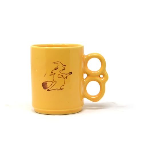 Image of The Himalayan Goods Company Stoneware Ceramic Mug, Yellow