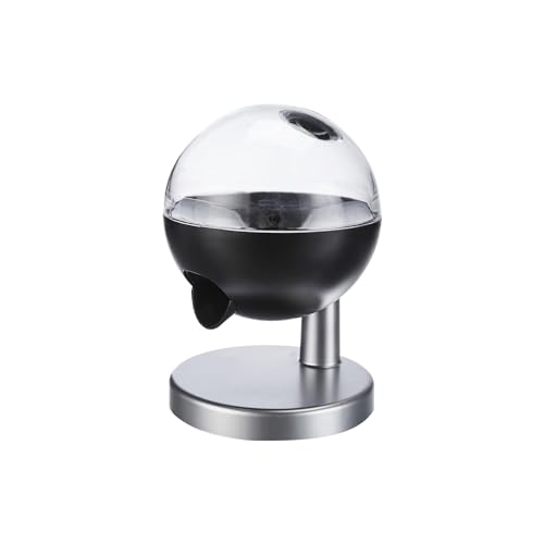 Avilia Distributore di Caramelle con Sensore di Movimento - Dispenser di Caramelle e Gomme da Masticare con Sensore, in Plastica e Metallo, 19.5x12cm, Grigio e Nero