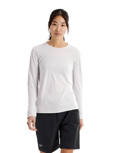 Arc'teryx Taema Crew Neck Long Sleeve Shirts for Women | Quick Dry Long Sleeve Workout Shirts - Hiking Running Fitness Tops