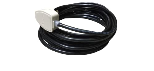PooJay-Electrical 3 Core Copper Cable PVC Insulted ORBIT 1SQMM x 3 Core Cable x 20 Meters with Anchor 3 Pin Top