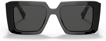 Prada PR 23YS Black/Dark Grey 51/19/140 Women's Sunglasses