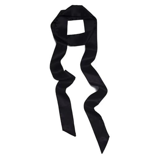 Women's Satin Belt 5 cm x 195 cm Band Imitation Silk Long Scarf Dress Waistband Hat Accessories