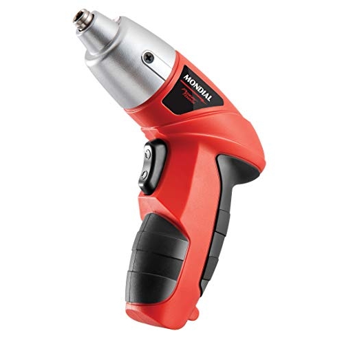 Parafusadeira Recarregável, Mondial, Vermelho/Preto, 4,8V, Bivolt - FPF-05