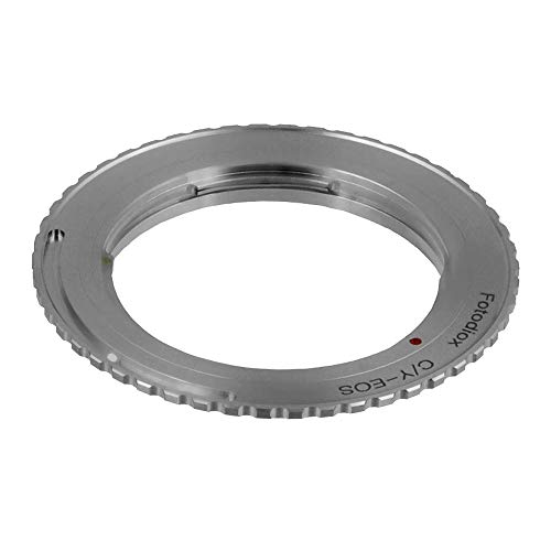Image of Fotodiox Lens Mount Adapter Compatible with Contax /Yashica (Cy) SLR Lens to Canon EOS (EF, EF-S) Mount D /SLR Camera Body - with Gen10 Focus Confirmation Chip