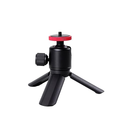 CONGARTENO Panoramic Tripod Head Mini Ball Head DSLR Camera Mount Stand 1/4 Thread Locking Nut 360° Rotation