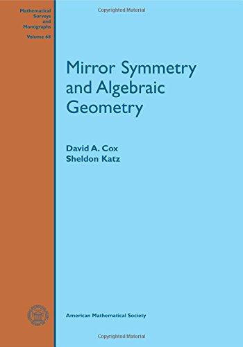Mirror Symmetry and Algebraic Geometry (Mathematical Surveys and Monographs)