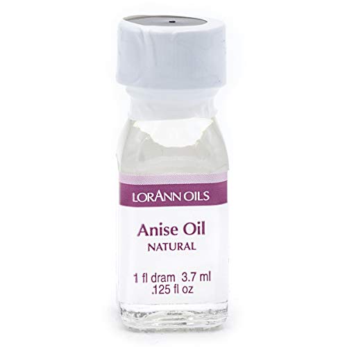 LorAnn Anise Oil Super StrengthNatural Flavor, 1 dram bottle (.0125 fl oz - 3.7 ml) - 3 pack