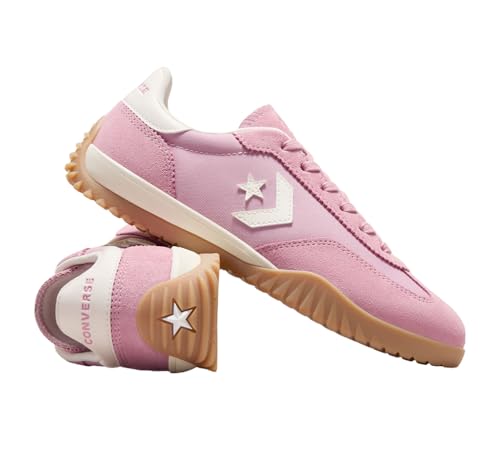 Converse Run Star Trainer Womens Low Top Sneaker (Lotus Pink/Egret/White, US Footwear Size System, Adult, Women, Numeric, Medium, 10)