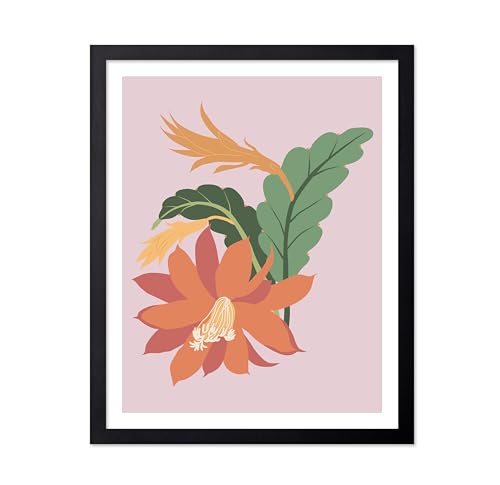 Poster Master Disocactus Ackermannii Poster - Retro Cactus Print -