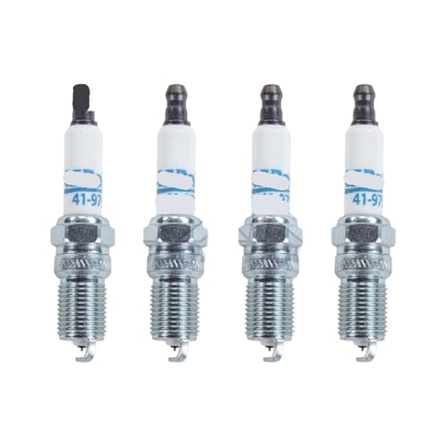 Bougies d'allumage double platine 41-979 par lot de 4 pièces pour moteur essence