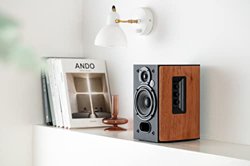 Edifier R1380T Bois – Enceintes Studio bibliothèque Actives, Télécommande IR, 2 Entrées RCA, Prises Optique et Coaxiale… - Les Beatles, Paul McCartney, John Lennon, RIngo Starr, George Harrison Edifier R1380T Bois - Enceintes Studio bibliothèque Actives, Télécommande IR, 2 Entrées RCA, Prises Optique et Coaxiale… – Image 4