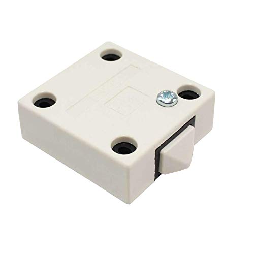 Image of Ascension Wardrobe /Door Plastic Auto Switch Self-Resetting /Normally Closed Switch /Wardrobe /Cupboard /Sliding Switch (Medium) (2)