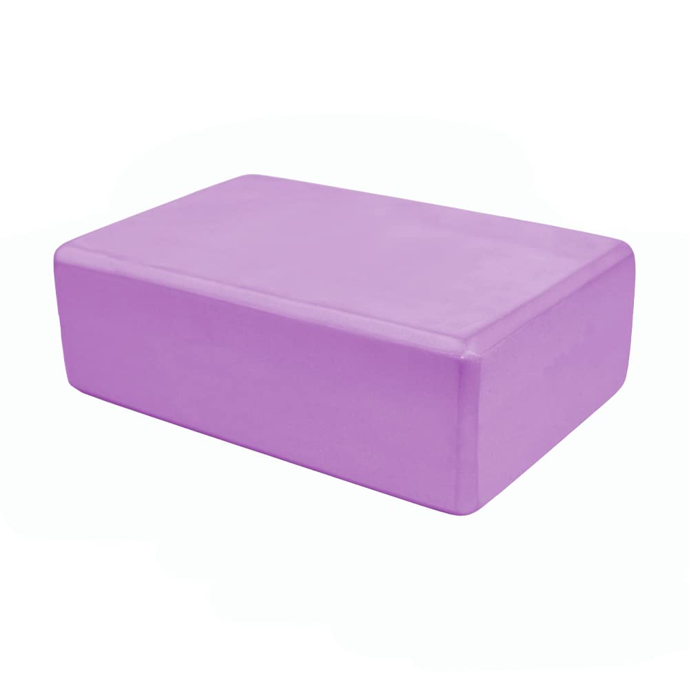 Bloco de Yoga espuma de EVA, mais estabilidade e conforto, sem látex, macia e