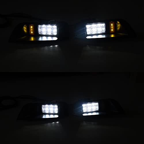 Shu-Ran Golf Cart Headlight Compatible With Txt Headlights Kit Compatible With Ezgo Txt Led Light 1996-2013 Gas And Electric #TOP5
