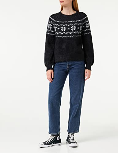 Edc by ESPRIT 110cc1i313 Maglione, 004/Black 4, S