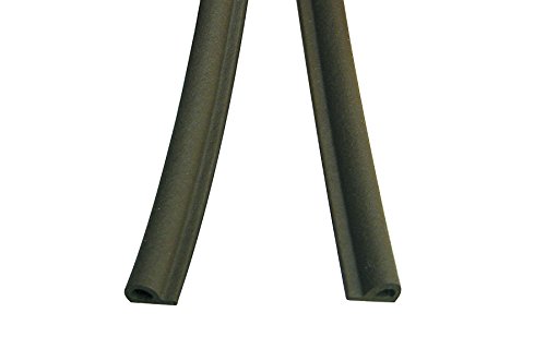 STORMGUARD 05AM016005MB EPDM 'P' Profile Self-Adhesive Draught Excluder Seal, Brown, 5 m, Set of 2 Piece