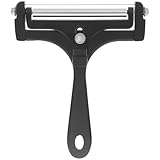 Uonlytech Verstellbarer Draht Käseschneider aus Rostfreiem Edelstahl und Aluminiumlegierung Küchenhelfer für Butter und Käse Geeignet für Gastronomie und Haushalt