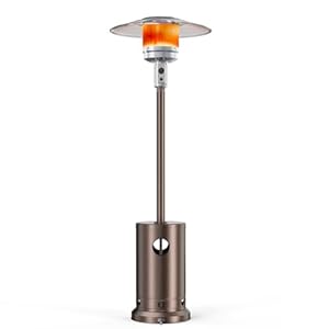 SMUG 48,000 BTU Propane Heater Outdoor Patio Heaters with Wheels, Patio Heater Deck Porch for Outdoor Use Camping Backyard Commercial,Double-Layer Stainless Steel Burner, 87" H SMUG 48000 BTU Propane Heater Outdoor Patio Heaters with Wheels Patio Heater Deck Porch for Outdoor Use Camping Backyard CommercialDouble Layer Stainless Steel Burner 87 H