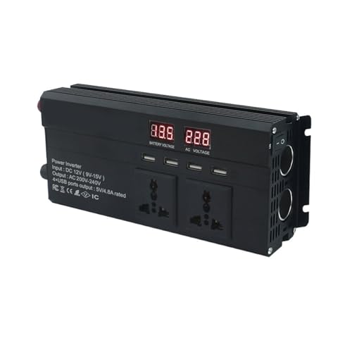 Convertisseur 12V 220V pour travailler en voiture avec votre ordinateur