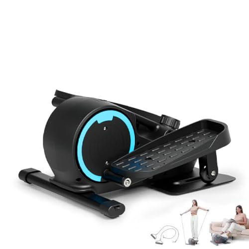 Elliptique sous le bureau, appareil d'exercice magnétique portable pour les jambes, escalier, pédale d'exercice sous le bureau, mini machines elliptiques, pour le cardio-training, regarder la télévisi