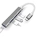Produktbild MacBook Pro USB C Hub 4in1 Laptops Mini Portable USB C to USB Adapter Hubs Multiport Adapter für MacBook Air, MacBook Pro, XPS und mehr USB Typ C Grau