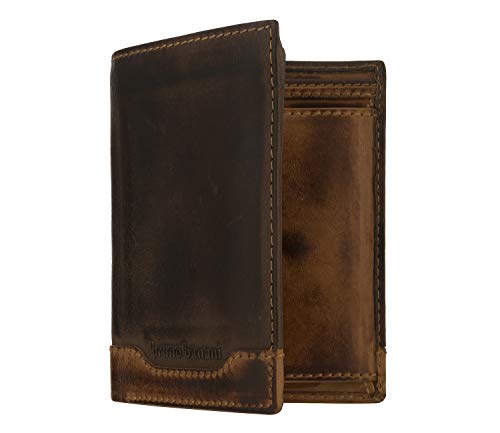 Preisvergleich Produktbild Bruno Banani Geldbörse Forest Echt Leder Cognac Herren - 020260