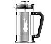 Bialetti Cafetière Piston Preziosa Bialetti 1 L, Verre borosilicate, Acier inoxydable, Marron, 8 Tasses