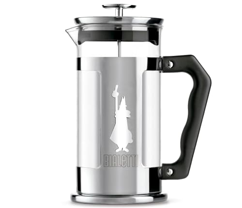 Bialetti Cafetière Piston Preziosa Bialetti 1 L, Verre...
