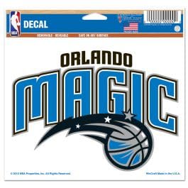 Wincraft NBA Orlando Magic Multi-Use Colored Decal, 5" x 6"