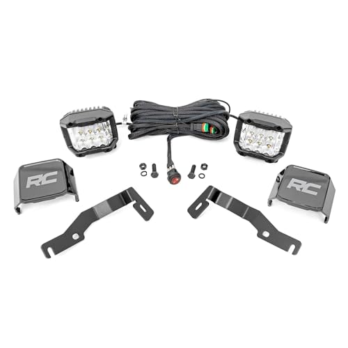 Kit de luz LED de 3 pulg. Rough Country para Toyota Tacoma 2024 miniatura 1