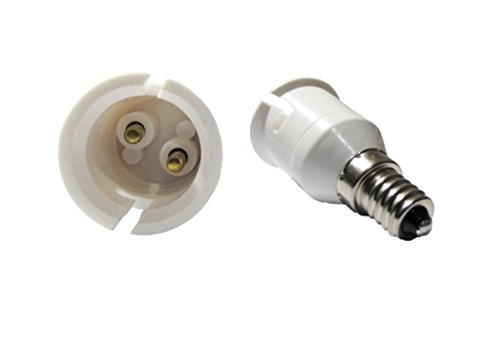 5 Star Lighting - Adaptador de bombilla E14 a B22