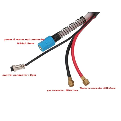 Torche TIG WP18 350A à refroidissement par eau pour soudure de précision