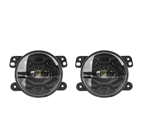 Feux avant LED voiture antibrouillard pare-chocs Wrangler JK 07-18