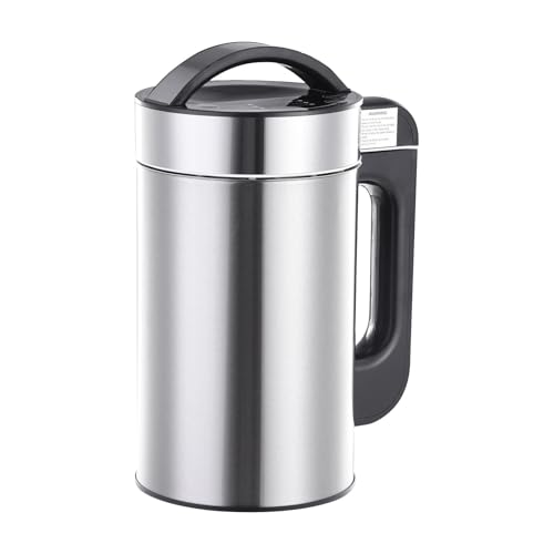 Soy Bean Milk Maker Machine - 1.2L Nut Maker Machine,7 Modes Homemade Fruits Milk Mixing Machine with Filter Spoon, Home Food Mixer for