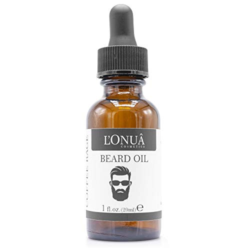 L’Onua Coffee Rage Beard Oil – 1 fl oz - 100% Natural Premium Conditioner & Softener, Scented, Growth, Freshness, Smooth