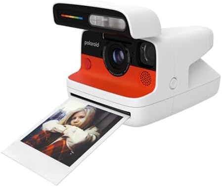 Polaroid Sonar Otomatik Odaklama ve Retro Tasarımlı Flip Anında Kamera (Beyaz) - Görsel 3