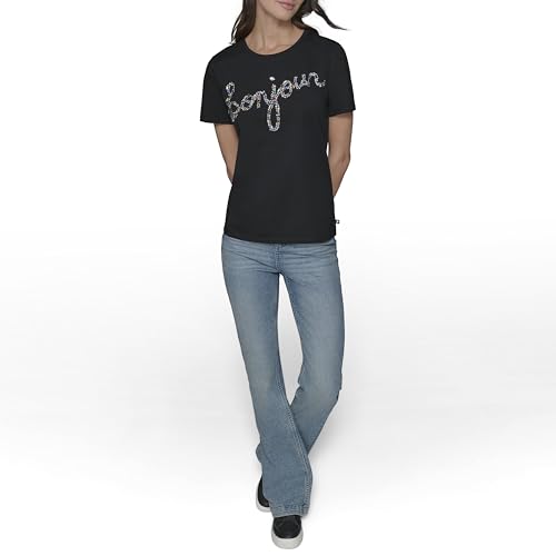 KARL LAGERFELD Women's Soft Everyday Essential Casual T-Shirt2