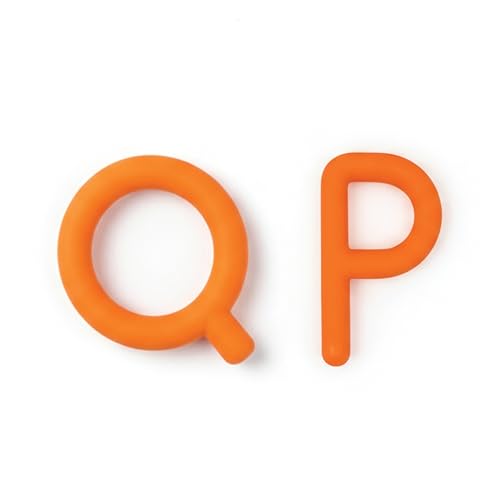 Image of Chewy Tubes P’ & Q’ Oral Motor Chew Tool – Safe, Non-Toxic, Latex-Free – Durable Therapy Chew for Teething, Sensory & Speech Development