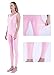 Aoylisey Women's Tank Plus Size Unitard One Piece Adult Gymnastic Bodysuit Yoga Workout Jumpsuit (pale pink, XX-Large)