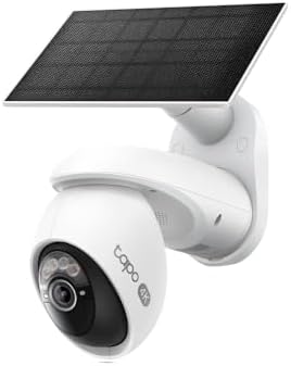 Tapo C660 Kit Caméra de Surveillance extérieure avec Panneau Sola...