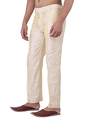 Men's Silk Pant Style Pajama/Silk Ankle Pant/Ethnic Pantf4