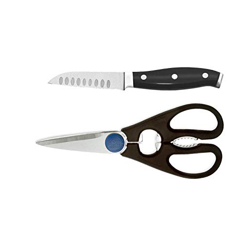 J.A. Henckels International Forged Premio 3-Inch Kudamono HE Parer with Kitchen Shears