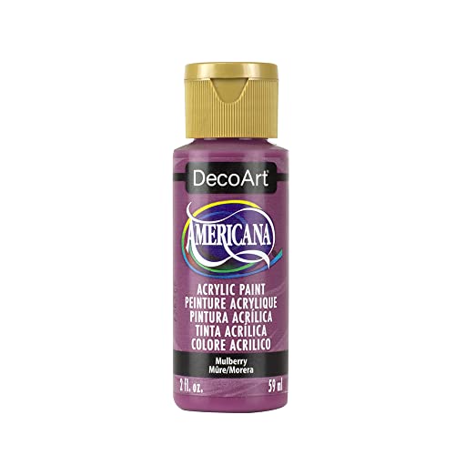 Image of DecoArt Americana Acrylic Paint, 2-Ounce, Mulberry