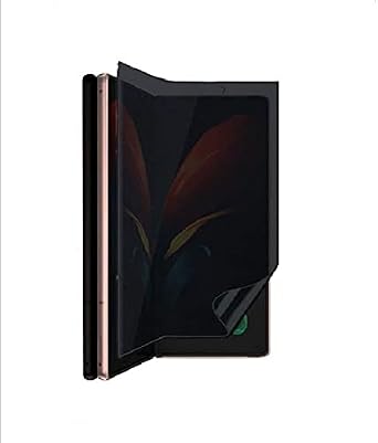 Samsung Galaxy Z Fold 2 5G Main Screen AU SCG05 Exclusive Front, Anti-Peeping Type, TPU LCD Protective Film, Full Protection, Privacy Protection, Anti-Fingerprint, Protector
