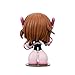 Total Anime Ochaco Uraraka (Kawaii) - 4-Inch Scale Articulated Mini-Figure with Display Base