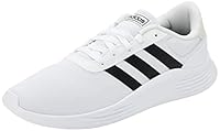 adidas Lite Racer 2.0 Sports Shoes Men’s, Cloud White/Core Black/Orbit Grey, 10.5 US