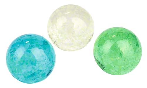 Preisvergleich Produktbild moses. Leuchtende Mondschein-Murmeln Spieleklassiker für Kinder, 3 nachtleuchtende Murmeln aus Glas im Set, Indoor- & Outdoor-Spiel, Mitbringsel zum Kindergeburtstag, Ostern, Adventskalender